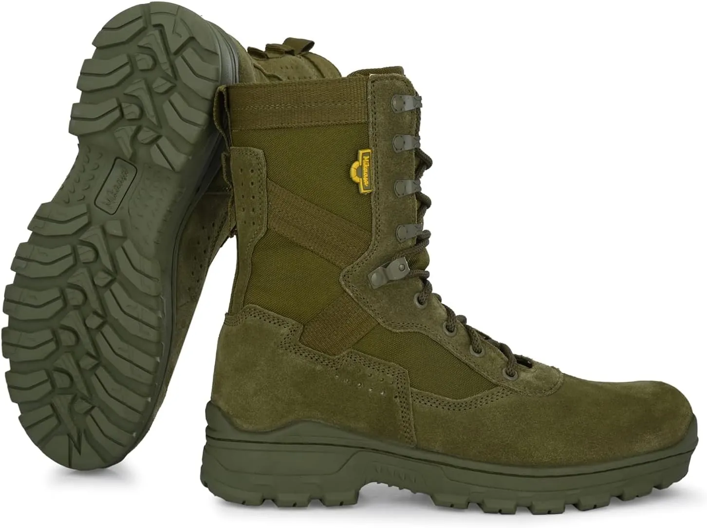 Alpha Aerolite 8.0 Side Zip Suede Leather Military & Tactical Boots
