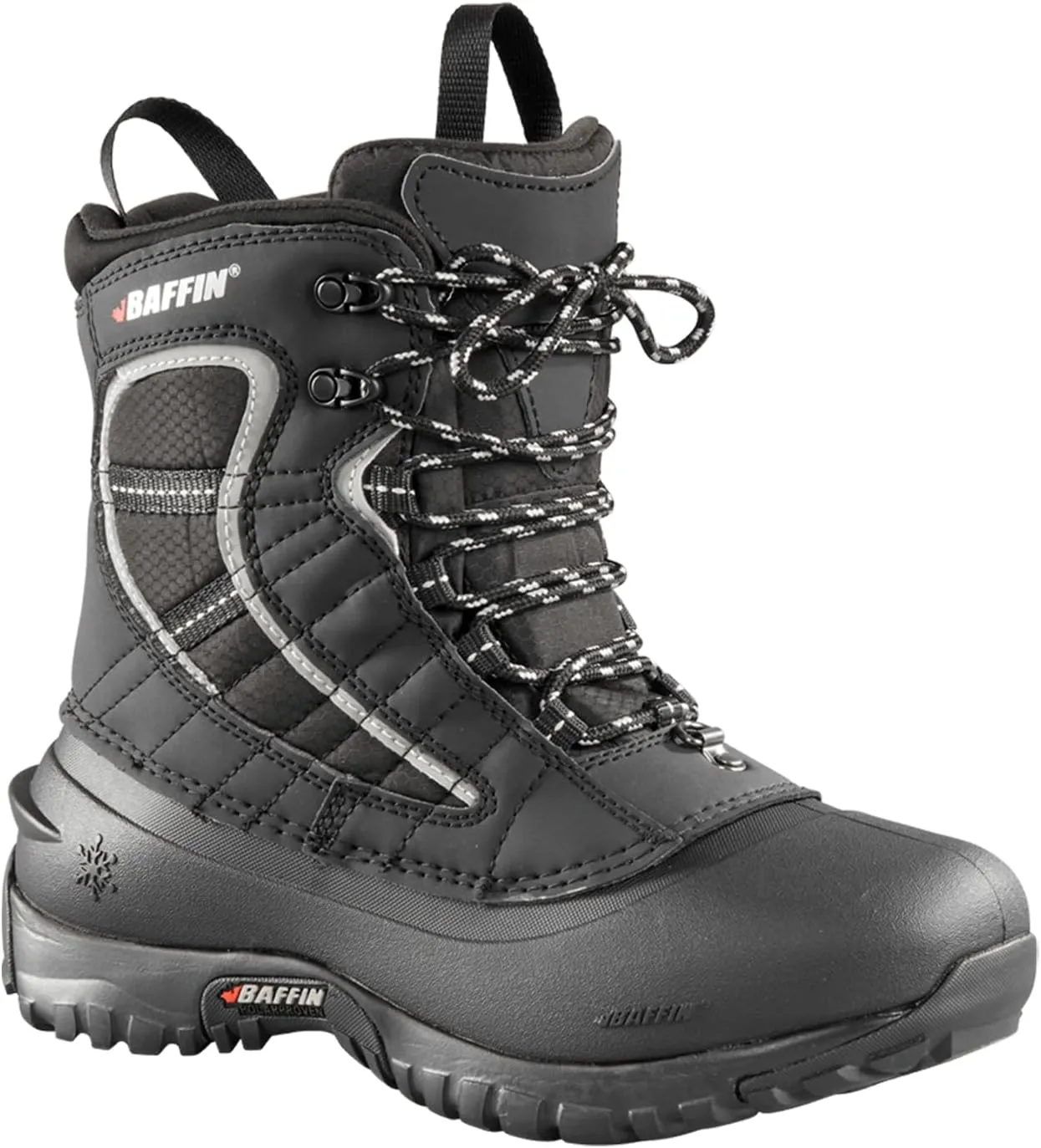 Baffin Women's SAGE Waterproof Insulated Slip-Resistant Mid-Height Snowshoe Compatible Winter Sports Snow Boots, Tundra Rated