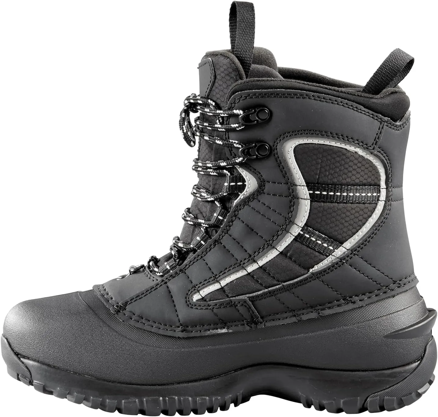 Baffin Women's SAGE Waterproof Insulated Slip-Resistant Mid-Height Snowshoe Compatible Winter Sports Snow Boots, Tundra Rated