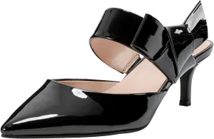 Bandolino Womens Millie 2 Faux suede Pointed Toe Heel Sandals
