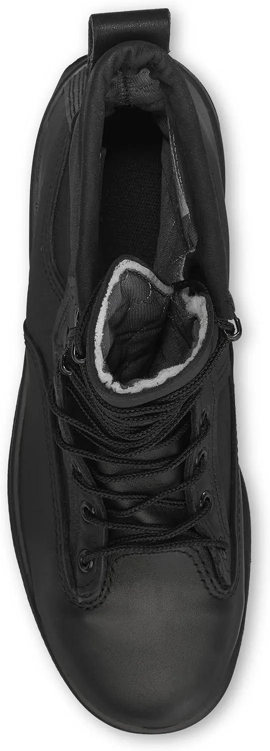 Belleville 880 ST 8 Inch Waterproof Black Leather Steel Toe Boots for Men - US Navy Flight EH Rated 200g Insulated with Gore-Tex and Vibram Fire & Ice Outsole; Berry Compliant