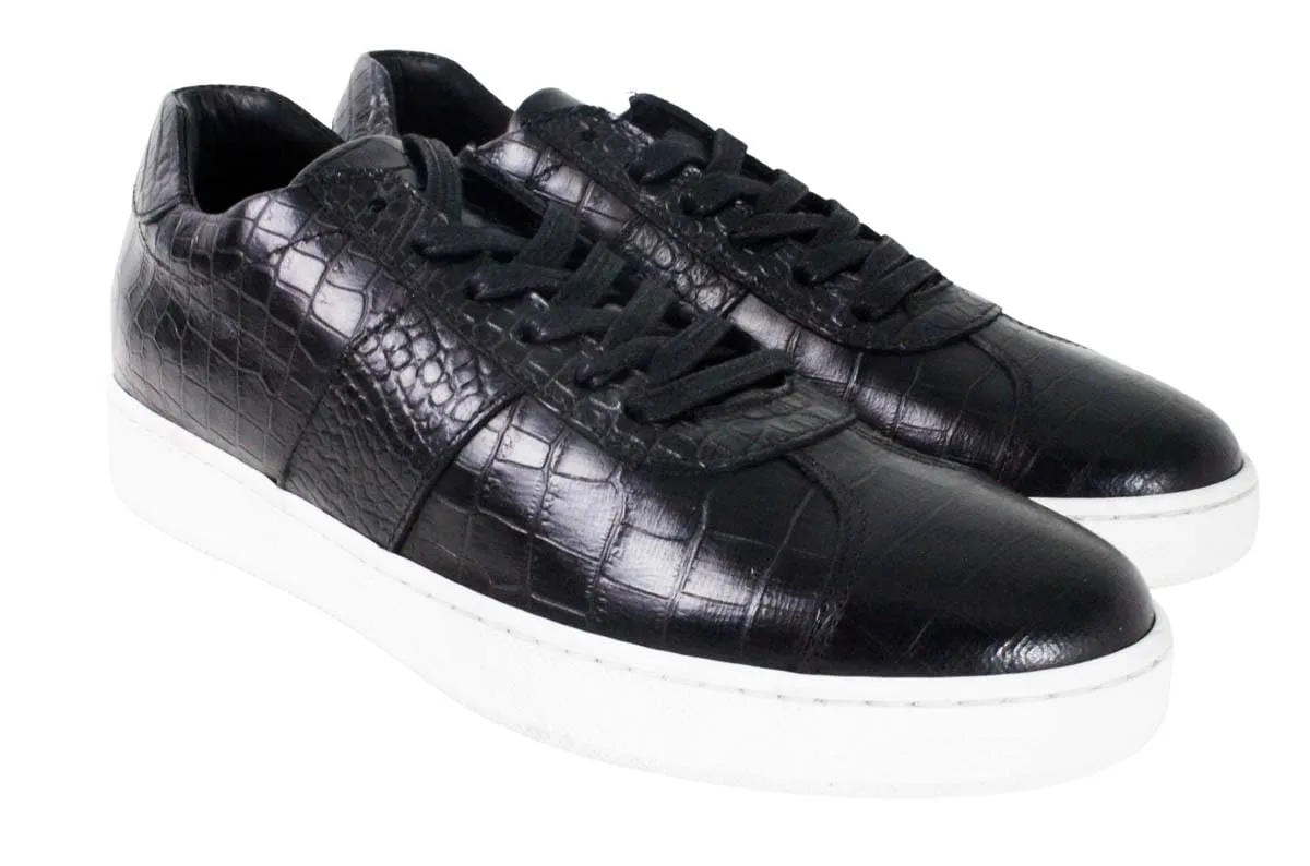 Brian Crocodile Printed Sneakers best for Men/Leather Sneaker/Italian Sneaker Shoes/Italian Men’s Shoes