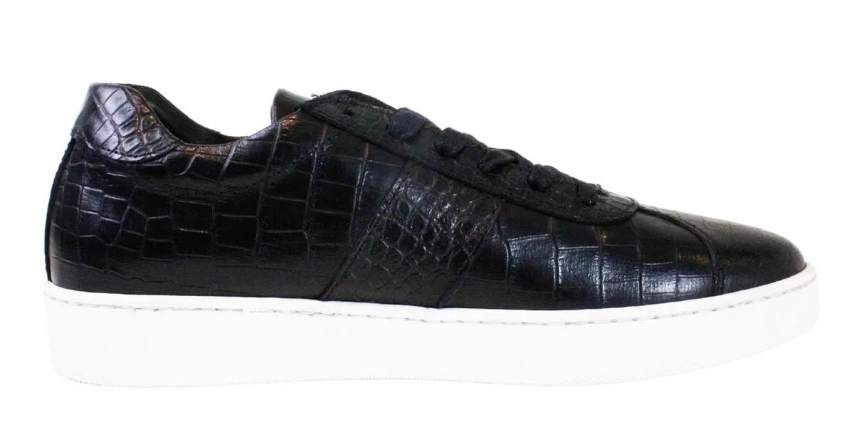 Brian Crocodile Printed Sneakers best for Men/Leather Sneaker/Italian Sneaker Shoes/Italian Men’s Shoes