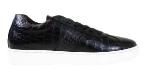 Brian Crocodile Printed Sneakers best for Men/Leather Sneaker/Italian Sneaker Shoes/Italian Men’s Shoes