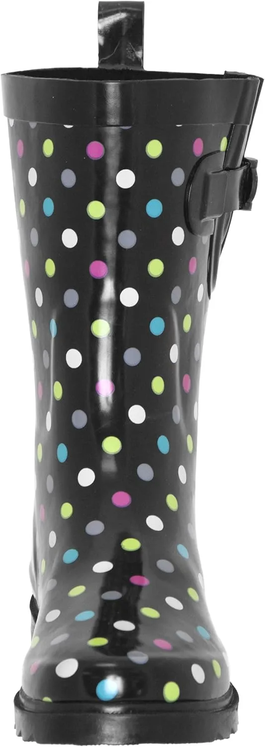Capelli New York Ladies Mid-Calf Rubber Rain Boots
