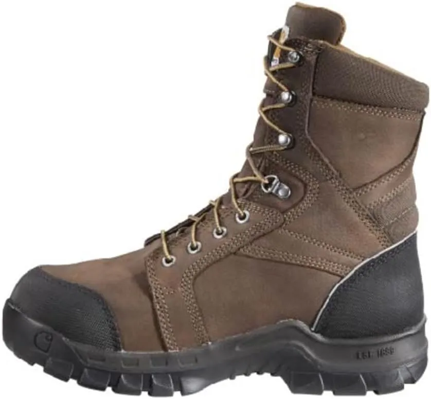 Carhartt 8" Men's Waterproof Composite Toe Internal Metatarsal Guard CMF8720 Work Boot