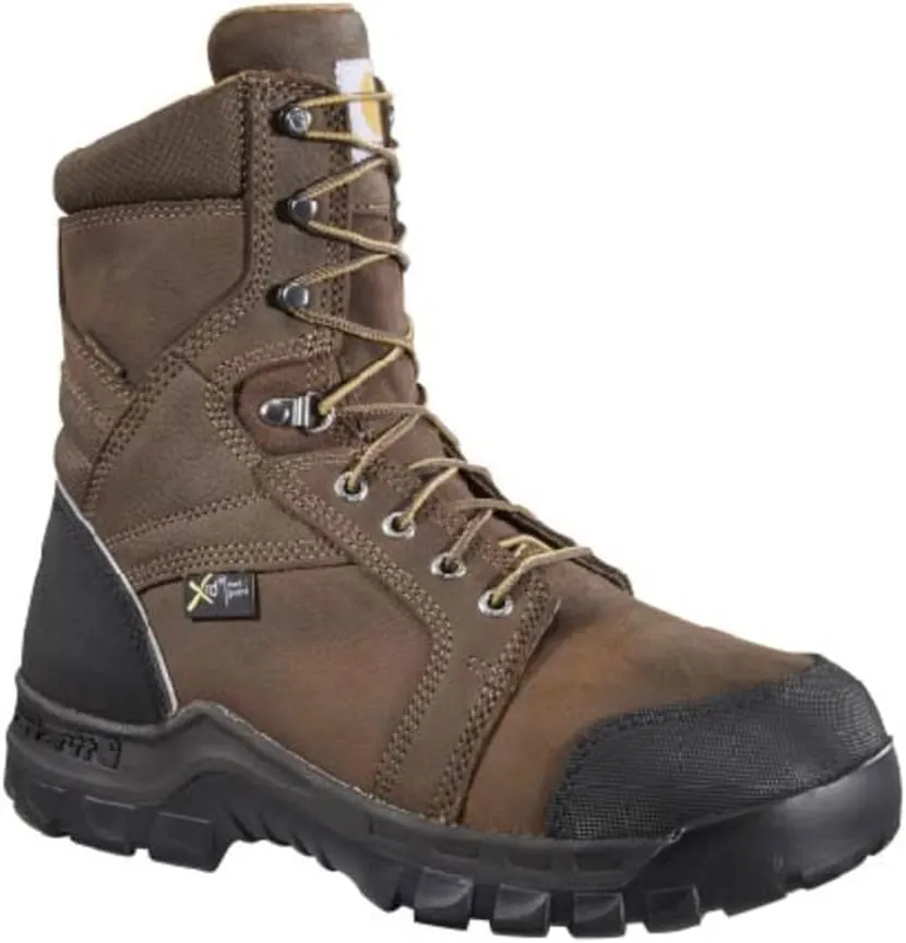 Carhartt 8" Men's Waterproof Composite Toe Internal Metatarsal Guard CMF8720 Work Boot
