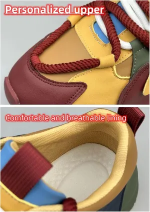 Creative Summer Thick-Soled Sneakers, Sneakers, Breathable Wear Non-Slip Shoes