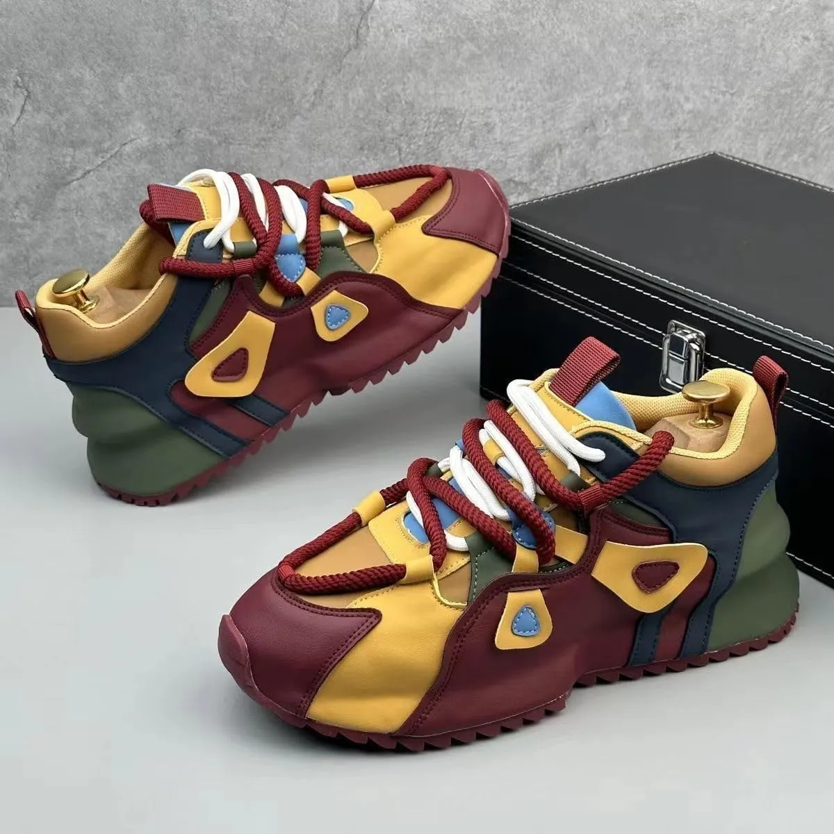 Creative Summer Thick-Soled Sneakers, Sneakers, Breathable Wear Non-Slip Shoes