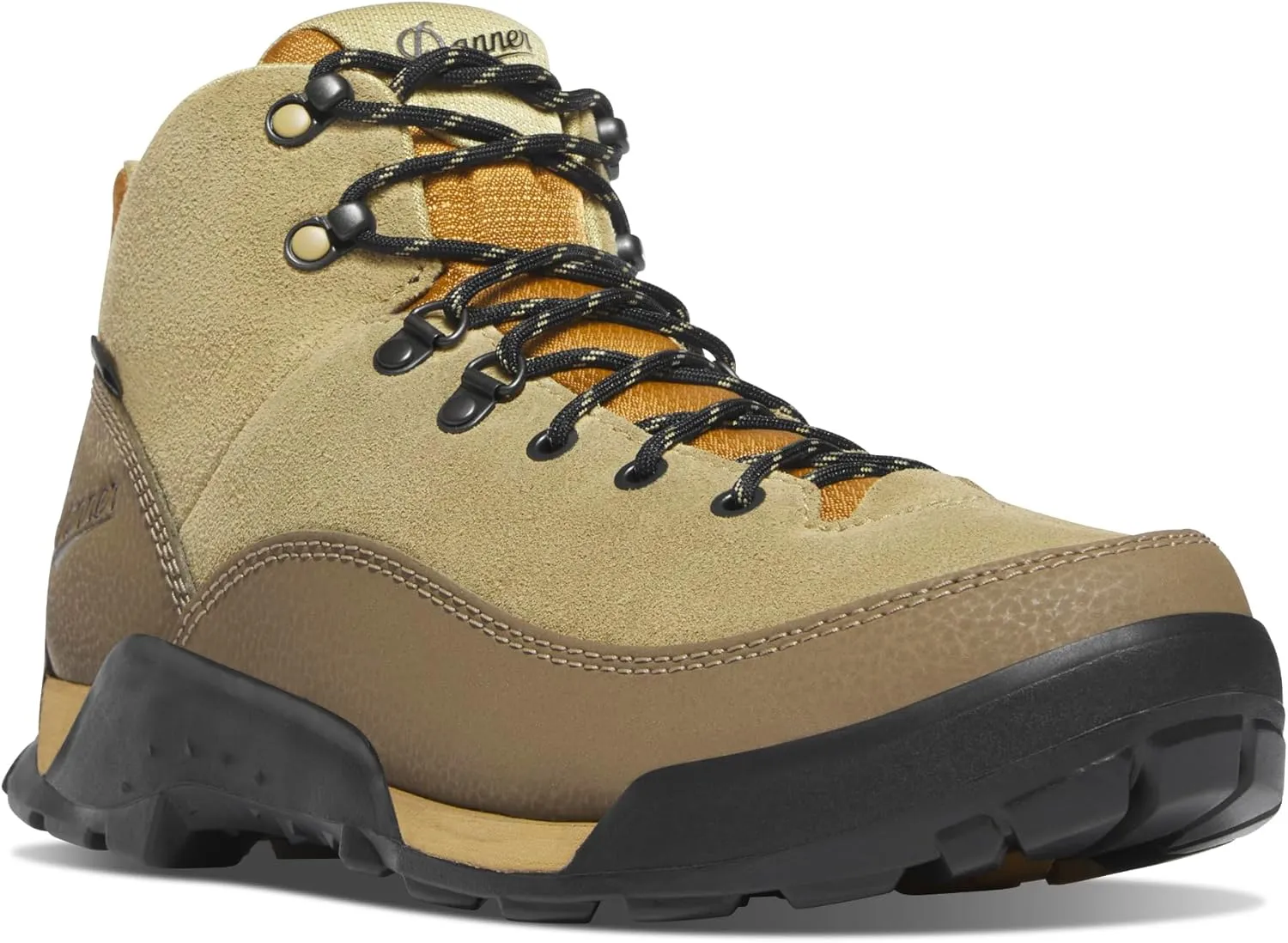 Danner Panorama 6” Waterproof Hiking Boots for Men with Rich Suede Upper, Breathable Dry Barrier, Comfort Footbed, and Traction Outsole