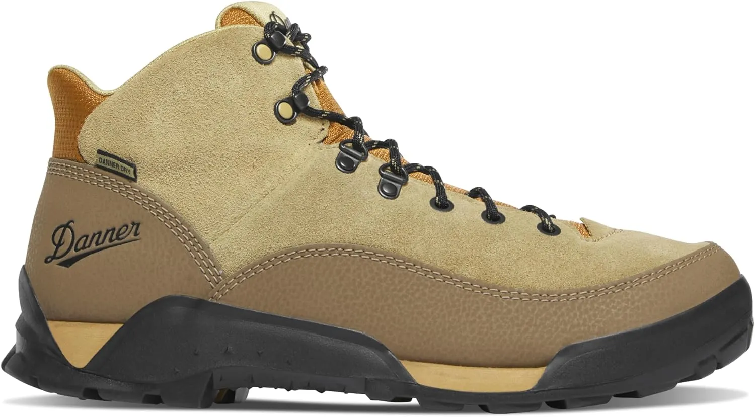 Danner Panorama 6” Waterproof Hiking Boots for Men with Rich Suede Upper, Breathable Dry Barrier, Comfort Footbed, and Traction Outsole