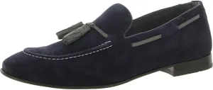 Donald J. Pliner Mens Thomas Suede Tassel Loafers