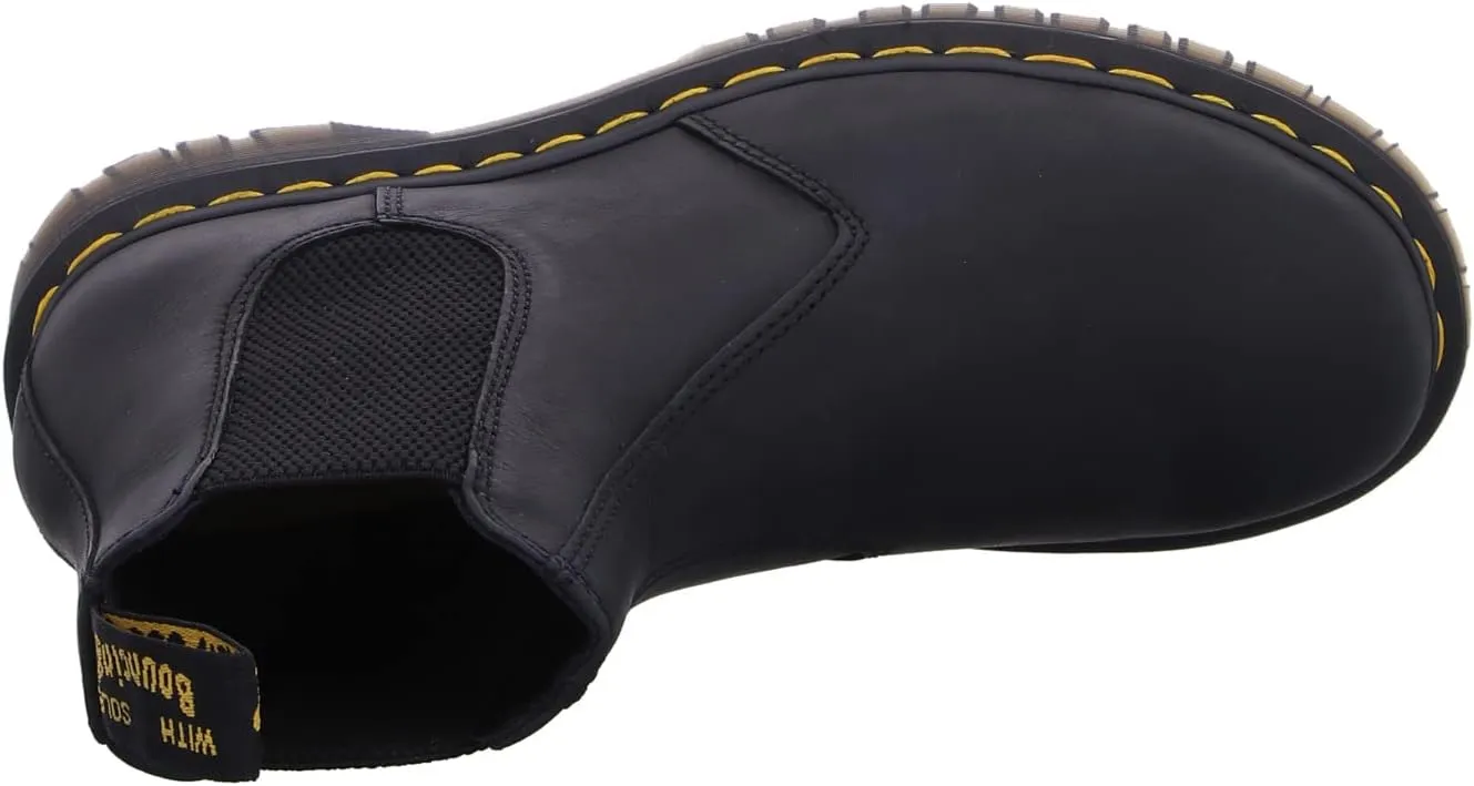 Dr. Martens Men's 2976 Waxed Full Grain Leather Chelsea Boot