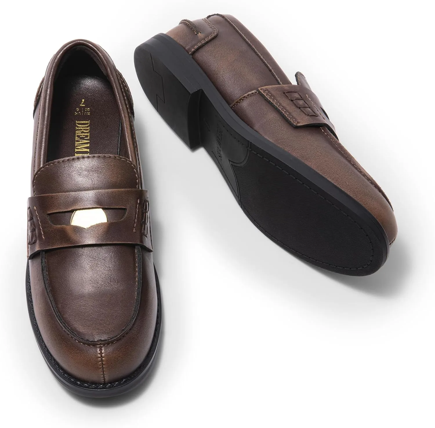 DREAM PAIRS Women's Loafers Dressy Fashion Comfortable Slip On Penny Loafers Business Casual Shoes Work Office for Women