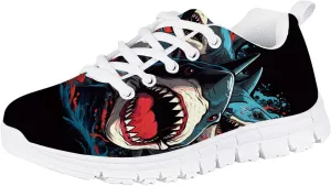 Forchrinse Colorful Music Note Boys Girls Shoes Lightweight Running Tennis Shoes Breathable Fashion Sneaker for Causal Travel Sport