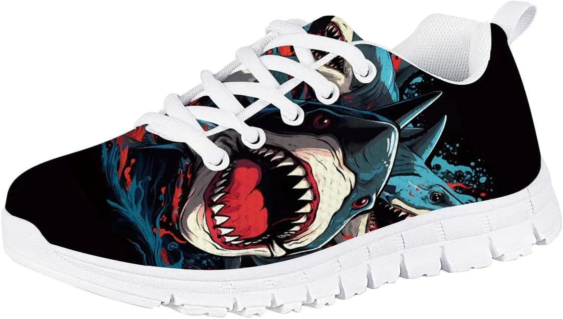 Forchrinse Colorful Music Note Boys Girls Shoes Lightweight Running Tennis Shoes Breathable Fashion Sneaker for Causal Travel Sport