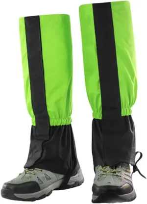 GANAZONO Gaiters for Hiking Boot Covers Breathable Material Leg Protectors for Skiing Outdoor Activities