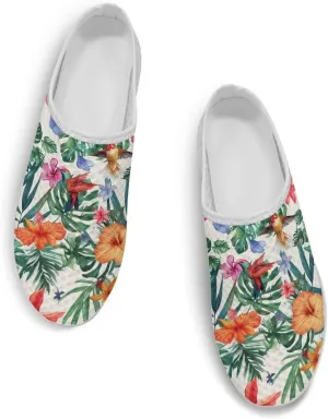 GOSTONG Womens Slip On Clogs Shoes Mesh Breathable Mules Garden Shoe Non Slip Open Back Casual Home Slippers Size 6-13.5