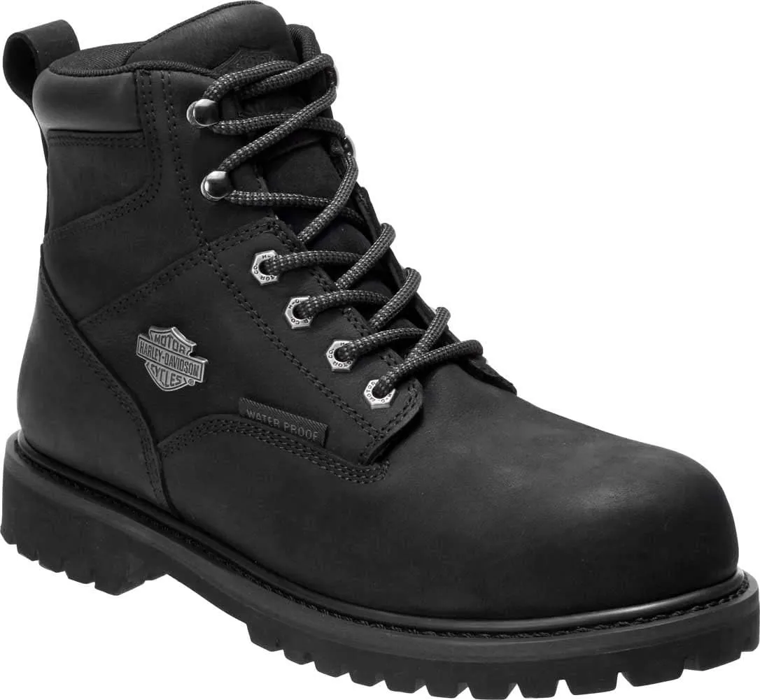 HARLEY-DAVIDSON FOOTWEAR Men's Gavern Waterproof Leather Motorcycle Casual Boot