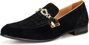 JITAI Men Loafers Slip-On Shoes for Men Fashion Dress Shoes Tuxedo Shoes