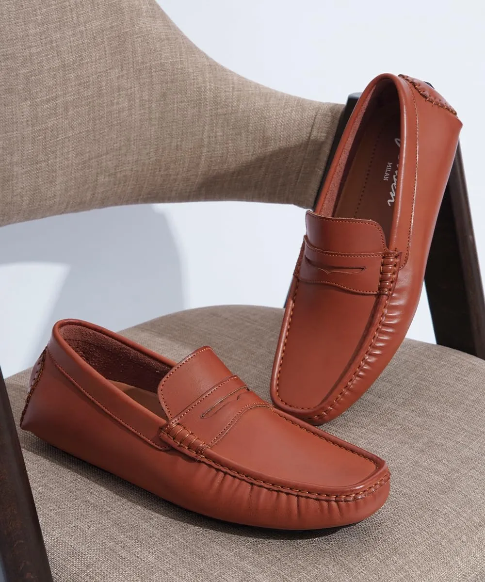 Jousen Men's Loafers Casual Slip On Shoes Soft Penny Loafers for Men Lightweight Driving Boat Shoes