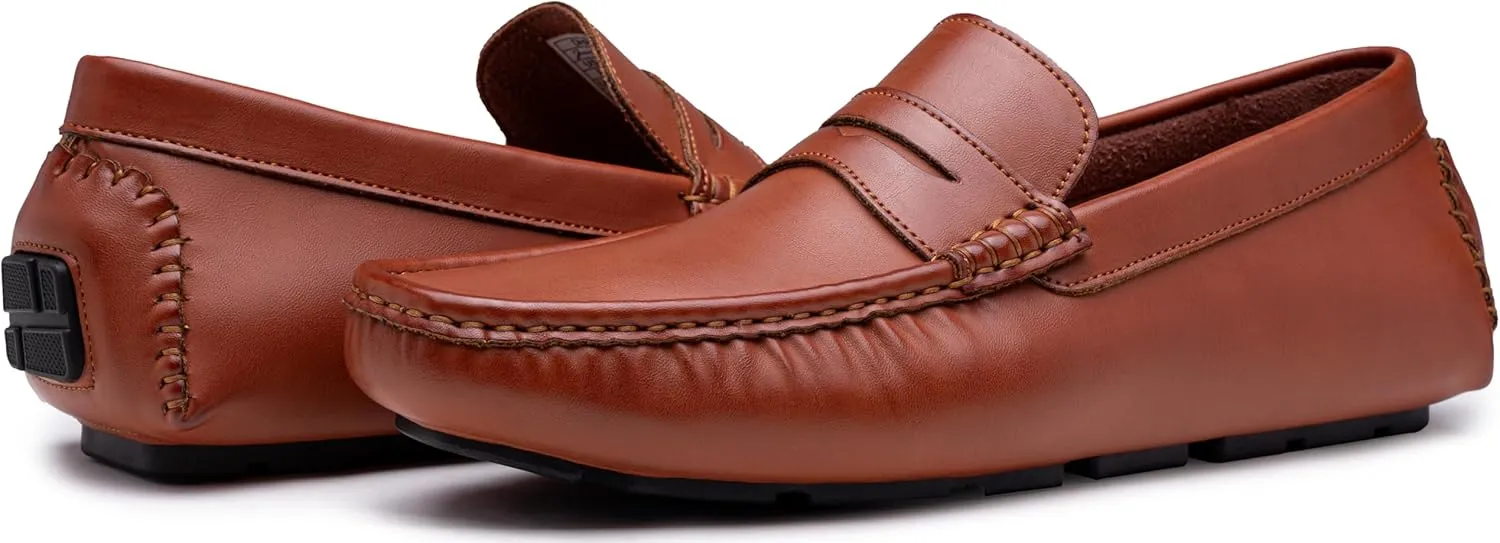 Jousen Men's Loafers Casual Slip On Shoes Soft Penny Loafers for Men Lightweight Driving Boat Shoes