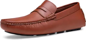 Jousen Men's Loafers Casual Slip On Shoes Soft Penny Loafers for Men Lightweight Driving Boat Shoes
