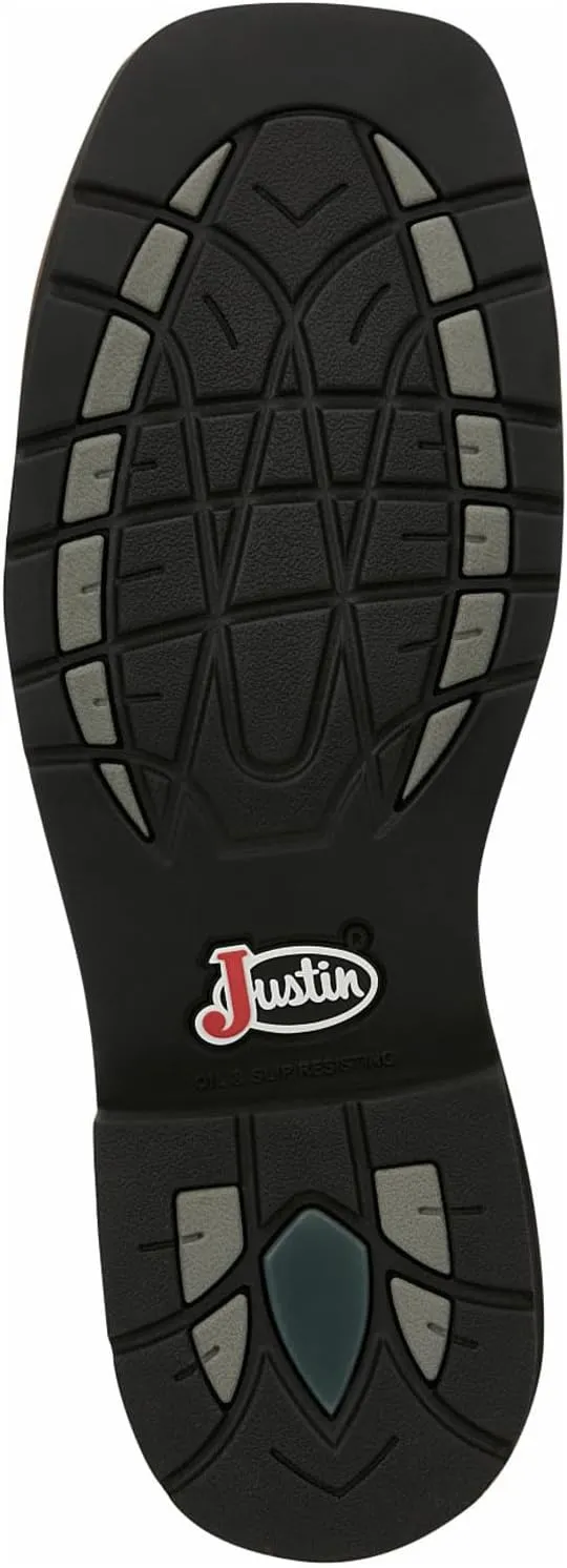 Justin Boot Company Men`s Trekker Realtree 11In Top Composite Square Toe Work Boot