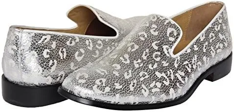 LIBERTYZENO Mens Genuine Leather Adults Tassel Loafer Slip On Dress Shoes for Prom Graduation