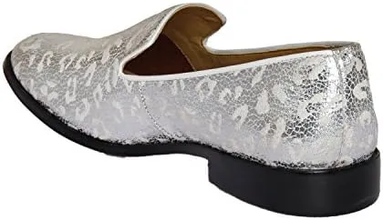 LIBERTYZENO Mens Genuine Leather Adults Tassel Loafer Slip On Dress Shoes for Prom Graduation