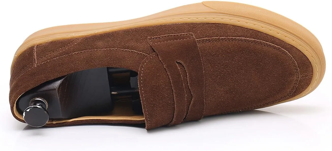 Mens Dress Shoes Slip-Ons Penny Loafers Suede Slippers Fashion Casual Business Prom Mocasines Boat Fashion Comfortable Breathable Summer Shoes for Men