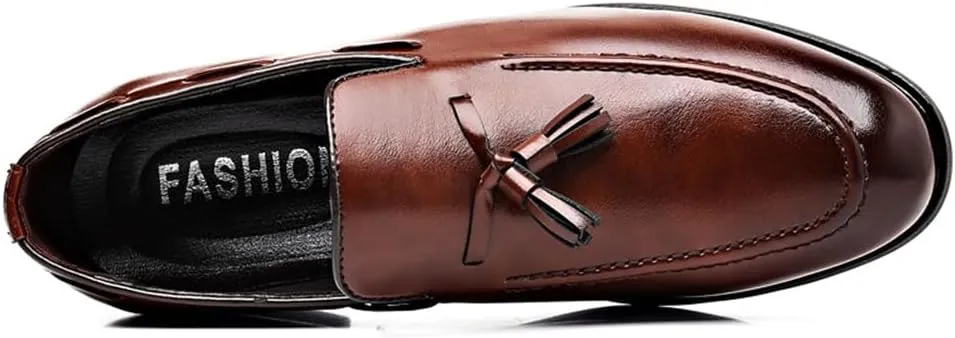 Men's Loafers Dress Shoes Loafers Formal Tassels Business Casual Tuxedo Shoes