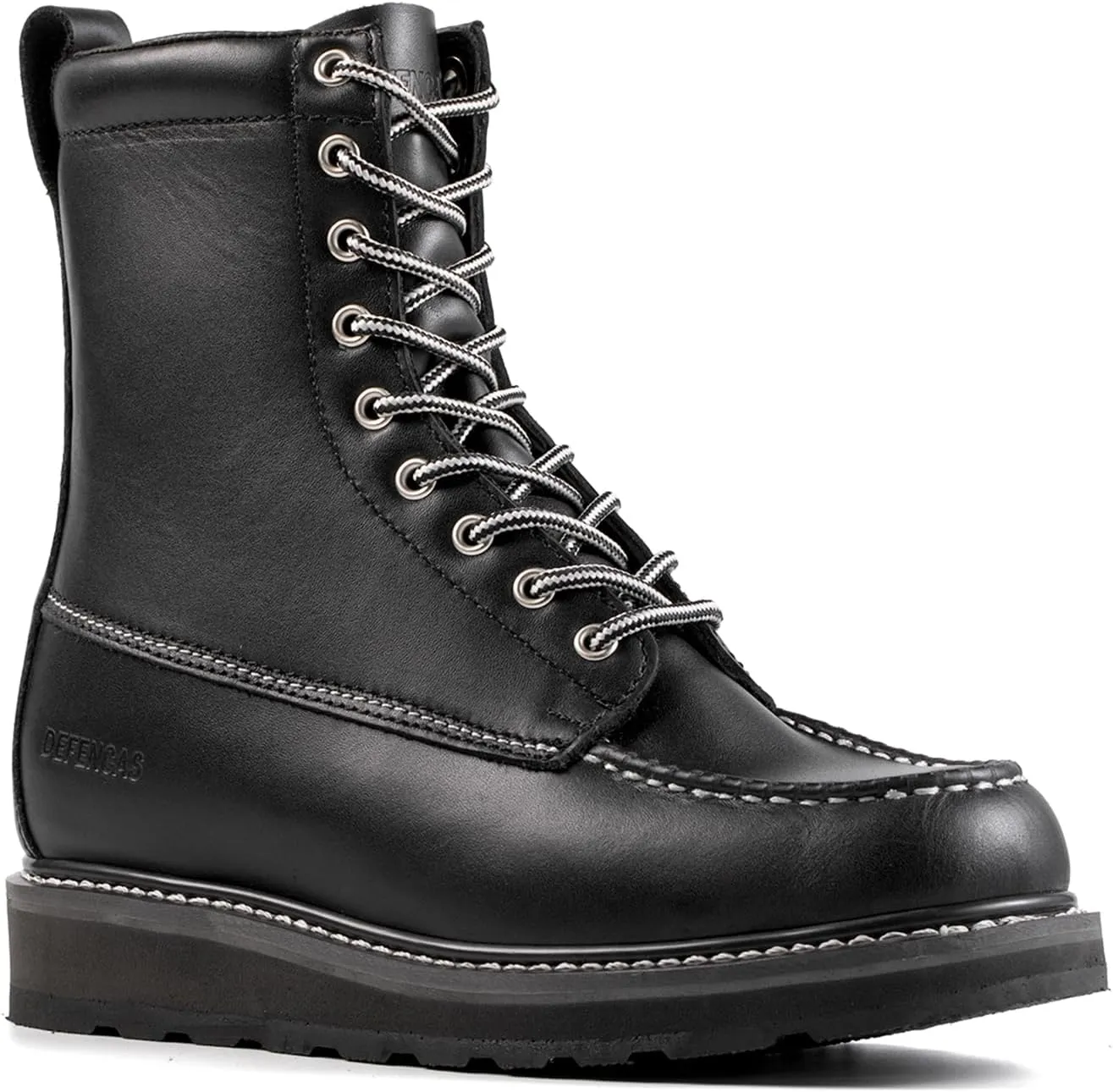 Men's SureTrack 6" & 8'' Leather Soft Toe Work Boot for Men, Goodyear Welt, Oil/Slip Resistant, Wedge Sole, Moc Toe Men's Work Boots, EH, 84994 & 86994