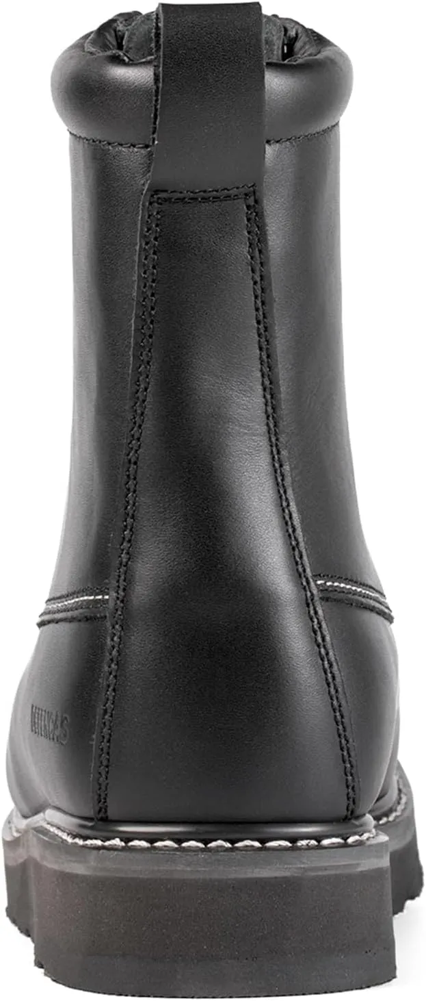 Men's SureTrack 6" & 8'' Leather Soft Toe Work Boot for Men, Goodyear Welt, Oil/Slip Resistant, Wedge Sole, Moc Toe Men's Work Boots, EH, 84994 & 86994