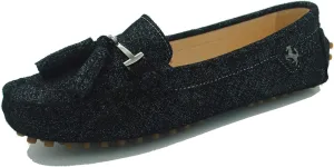 Minishion Summer Loafers for Women Tassel Driving Shoes YB96019