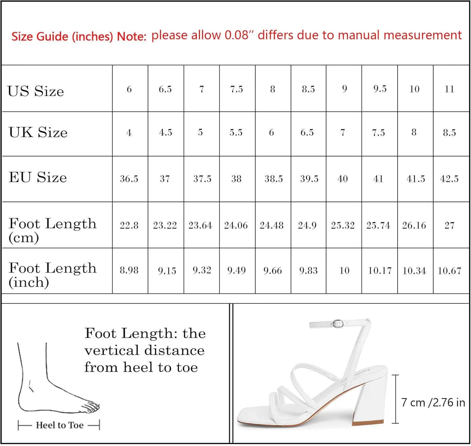 Modatope Women Heeled Sandals Strappy Heels Square Open Toe Chunky Block Heels Ankle Strap Sandals for Women Comfortable Heels