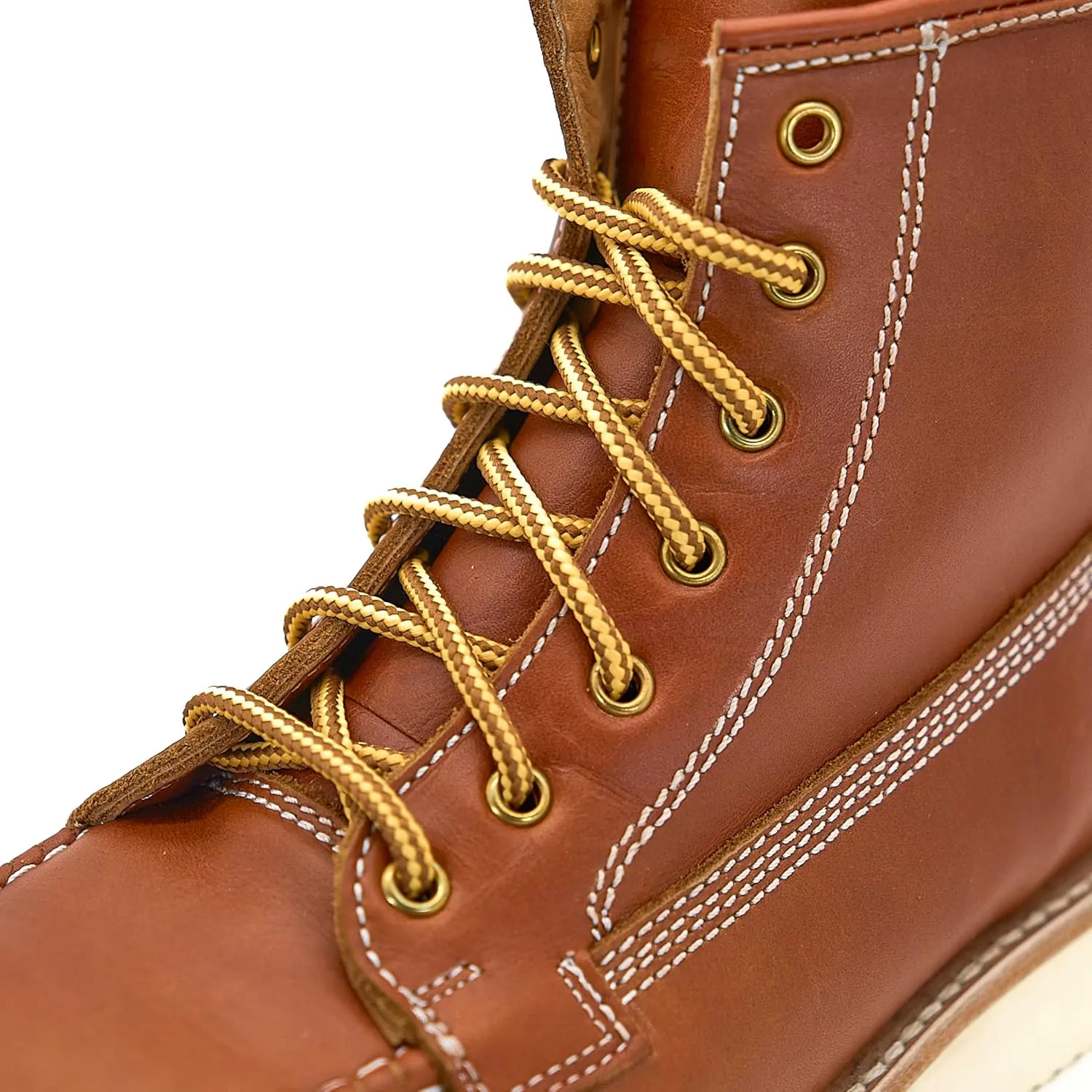 Nomad Heritage Composite Toe Work Boots, Moc Toe, Botos Con Casquillo Para Hombre De Trabajo, Slip & Oil Resistant, 100% Leather, Botas Con Casquillo