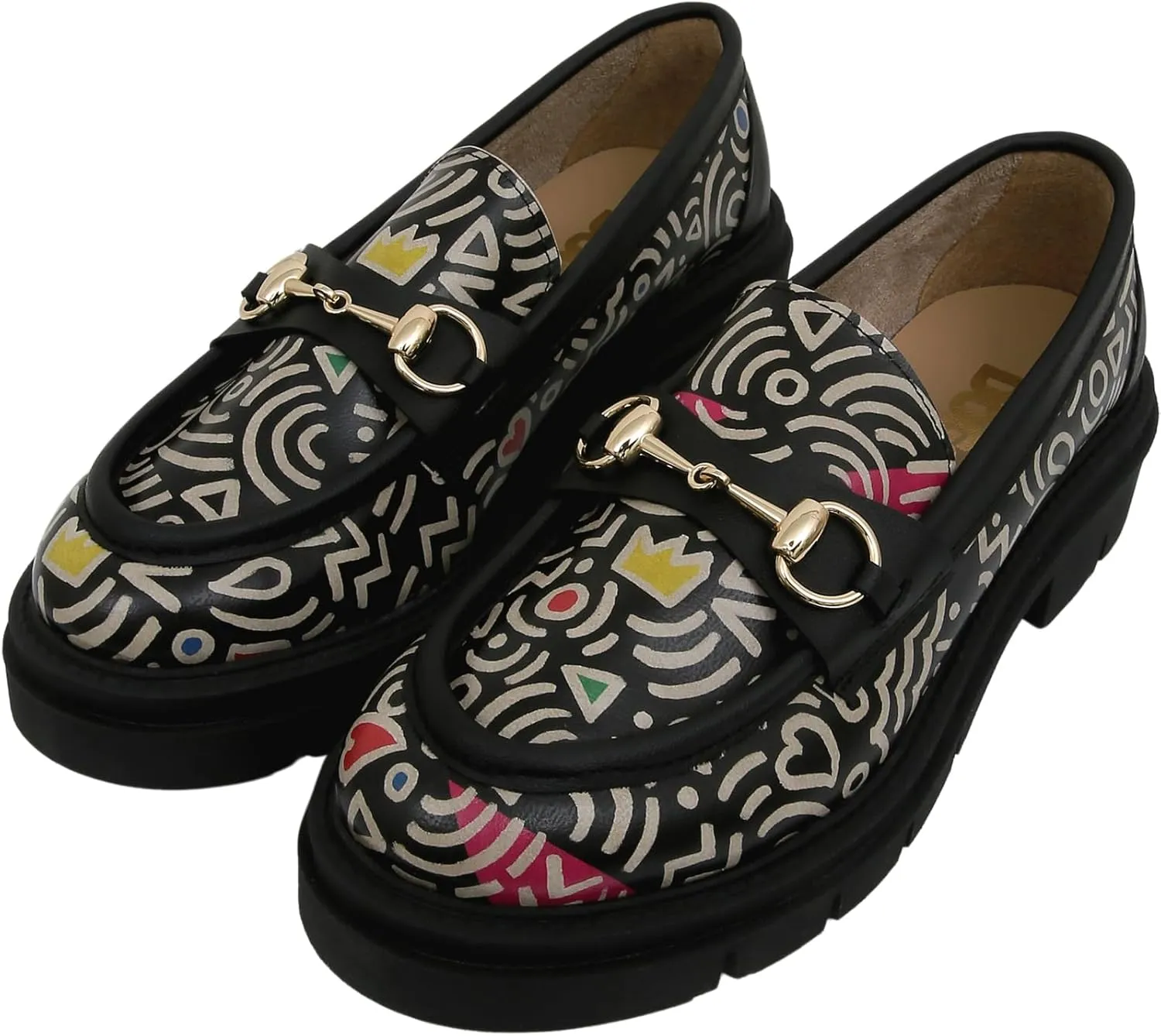 Penny Loafers for Women - Handmade and Vegan Leather Platform Loafers for Women