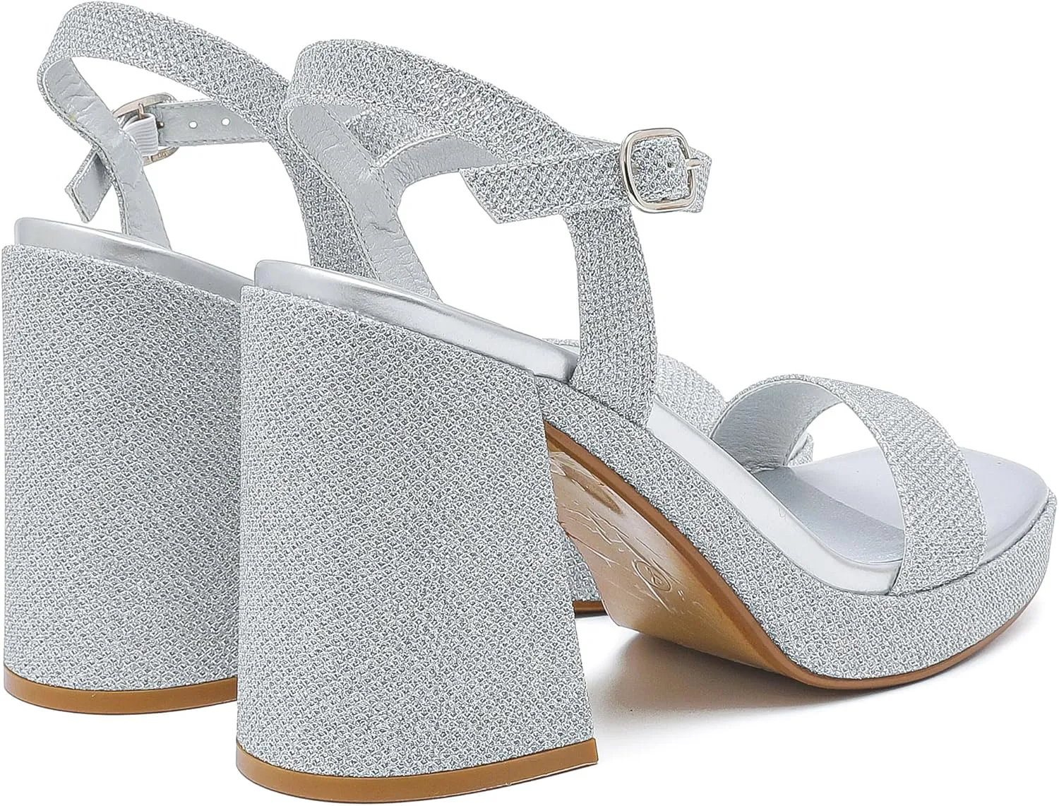 Platform Sandals Women Fashion Block Chunky Heeled Sandals Open Toe High Heels Evening Wedding Party Prom Dance Summer Ankle Strap Dress Shoes