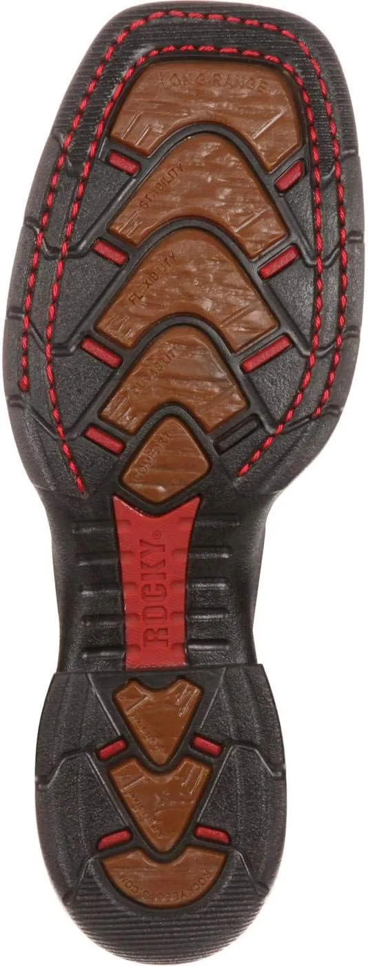 ROCKY Long Range Waterproof Western Boot