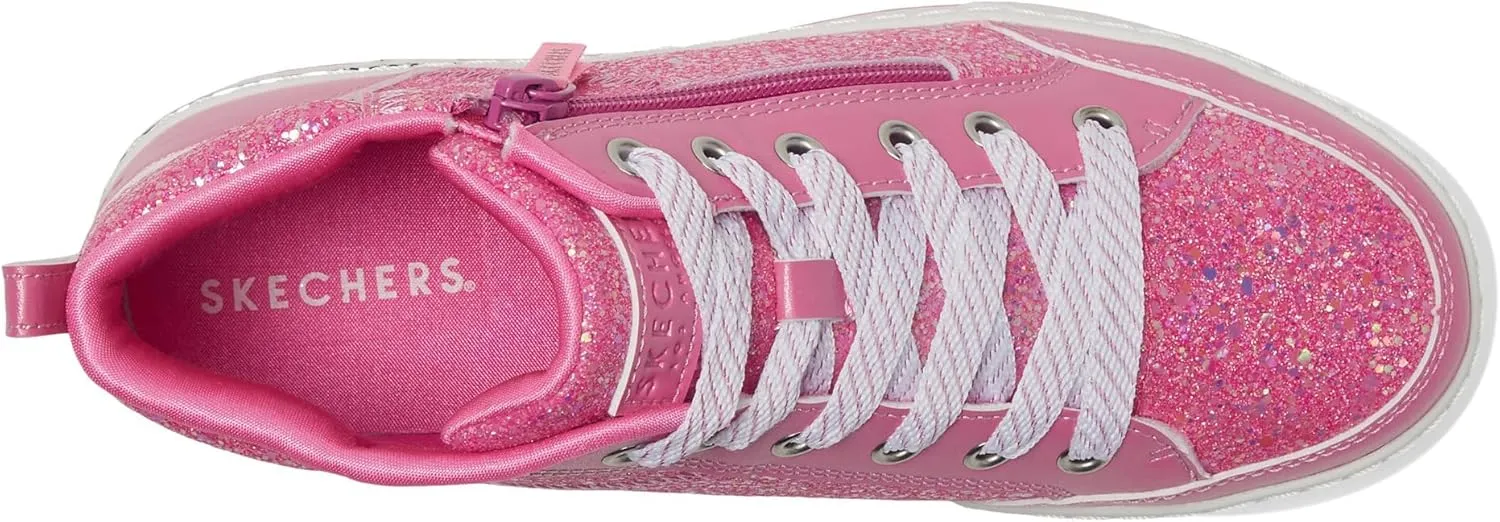 Skechers Unisex-Child Shoutouts 2.0-Glitter Queen Sneaker