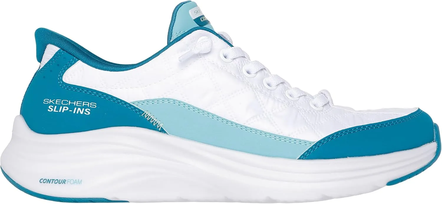 Skechers Women's Contour Foam Cozy Fit Hands Free Slip-ins Sneaker