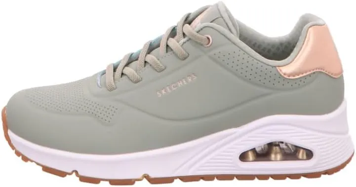 Skechers Women's Uno-Shimmer Away Sneaker