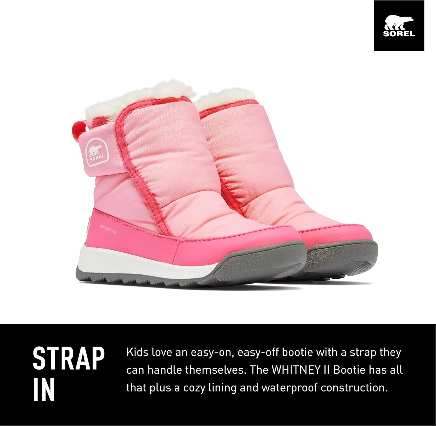 SOREL Children's Whitney ll Plus Waterproof Bootie