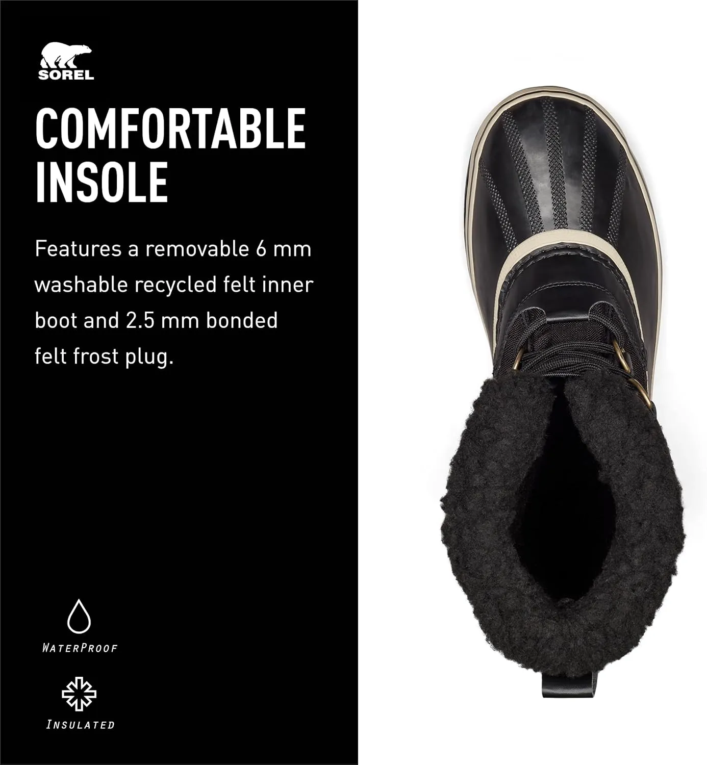 SOREL Men's 1964 Pac Nylon Waterproof Boot