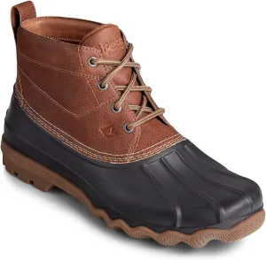 Sperry Mens Brewster Low Duck Casual Boots Ankle - Black, Brown