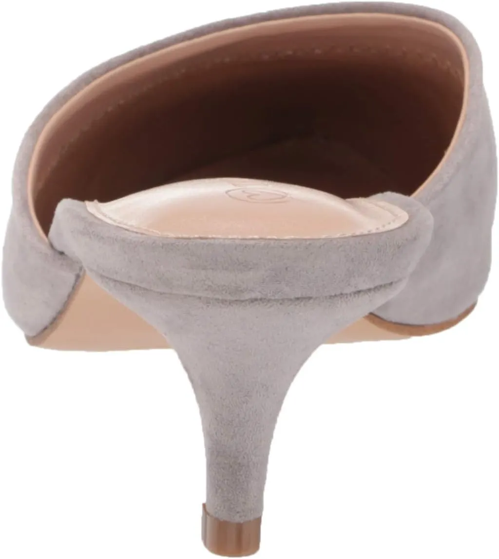 The Drop Women's Paulina Pointed-Toe Two-Tone Mule