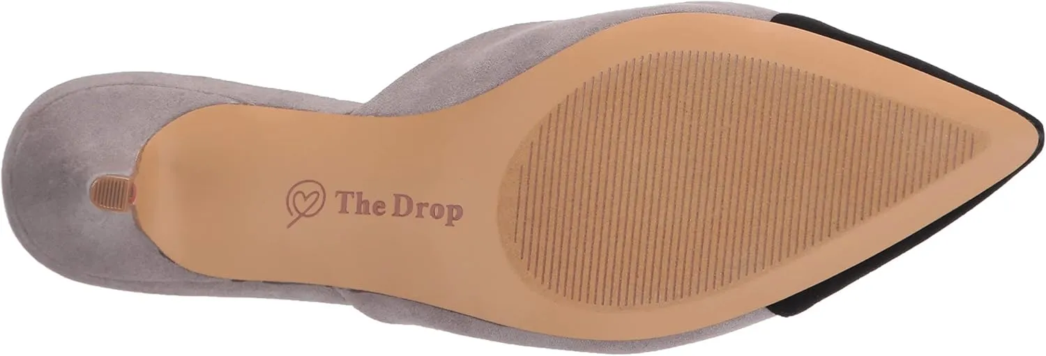 The Drop Women's Paulina Pointed-Toe Two-Tone Mule