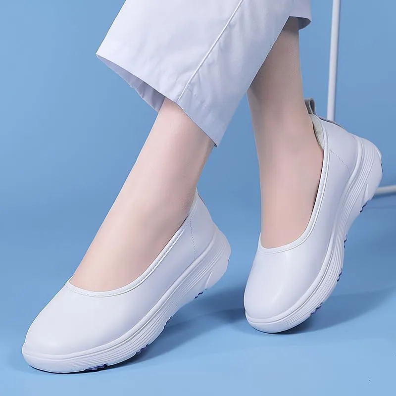 Touchmosees Air Cushion Nurse Sneakers Orthopedic Diabetic Walking Wedge Sneaker Platform Breathable Sneakers