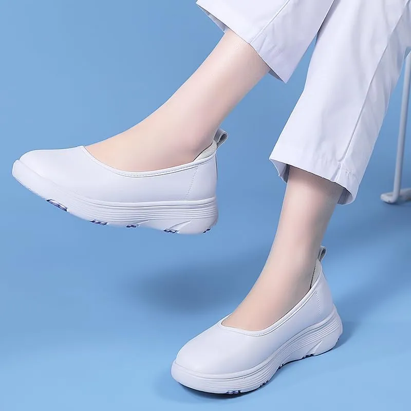 Touchmosees Air Cushion Nurse Sneakers Orthopedic Diabetic Walking Wedge Sneaker Platform Breathable Sneakers